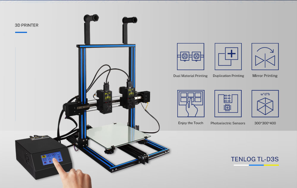 TENLOG D3S DMP 3D Printer Function