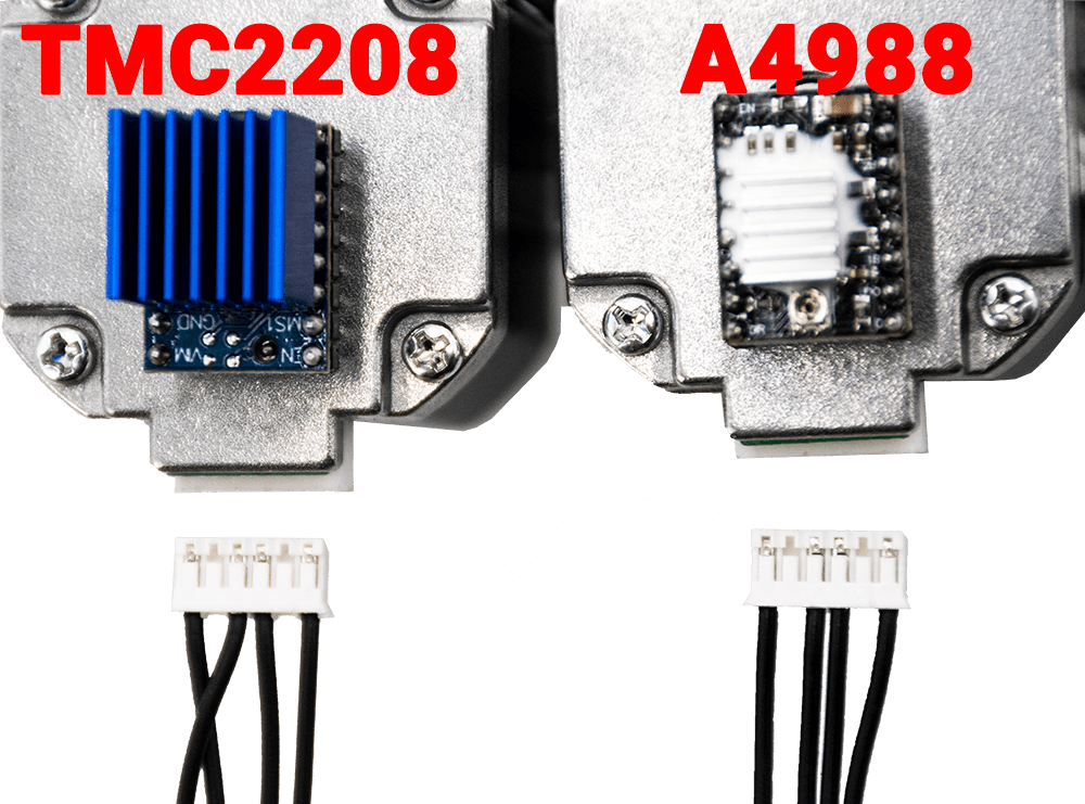 Wire Sequence of TMC2208 and A4988