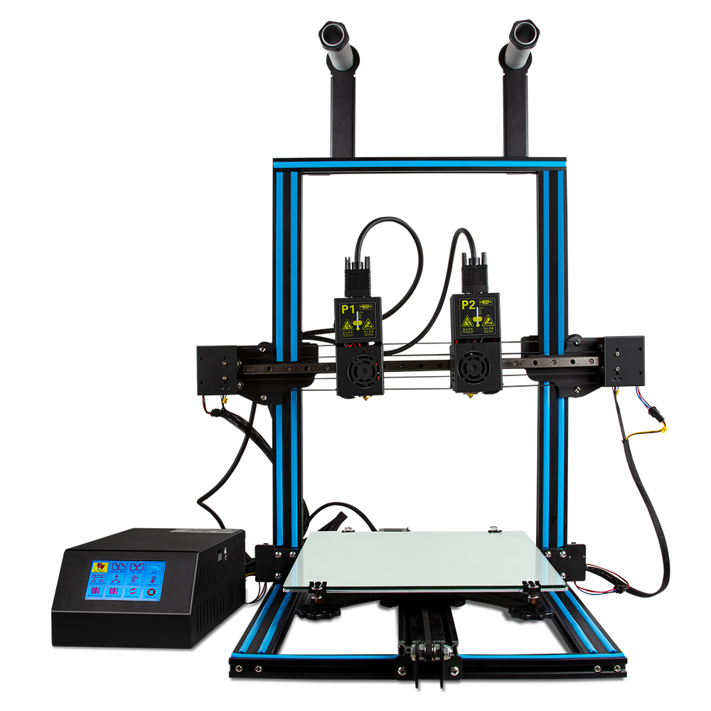 Imprimante 3D TL-D3 Pro, Double extrudeuse Imprimante,Taille 300 x