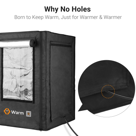 Pro 3D Printer Enclosure, Keep Warm, Flame Retardant, Full Coverage, and a Studio, Warm Pro